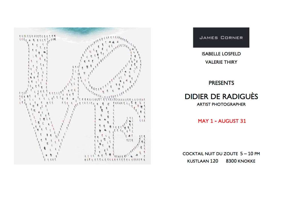 invitation James Corner 2015 DEF LOVE LOVE nuit du zoute